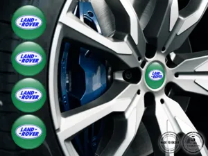 Land Rover Pegatinas de Aro para Autos Emblemas de Alta Calidad